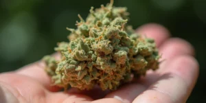 Badazz Cheese: Kompakte, harzige Blüten mit starkem Aroma.