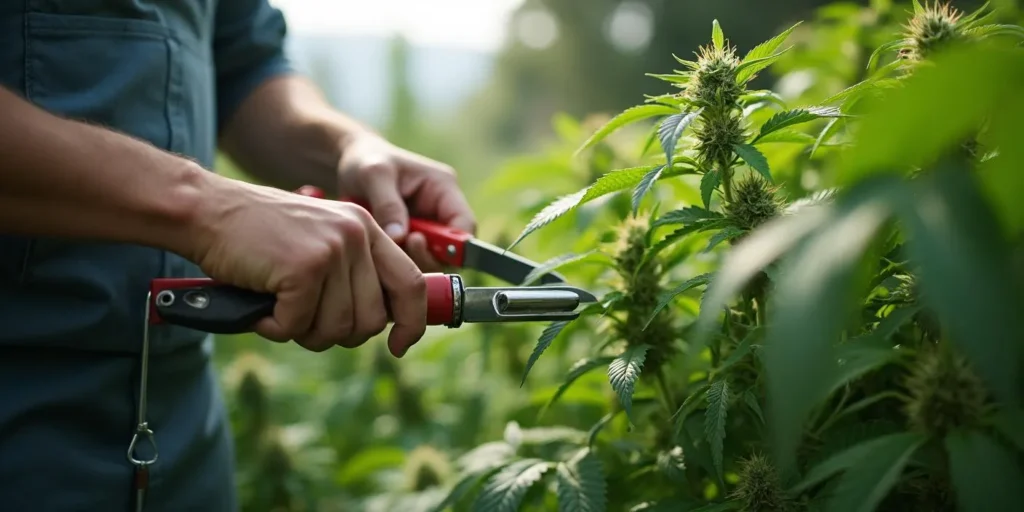 Badazz Rolex: Präzise Ernte für maximale Qualität der Buds.
