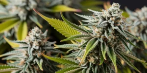 Banana Split Cannabis:Harzige Blüten in Premiumqualität.