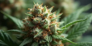 Banana Kush Auto: Kompakte Buds mit tropischem Terpenprofil.