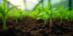 Cannabis-Setzlinge im Gewächshaus: Sind die Wurzeln der Cannabispflanze giftig?