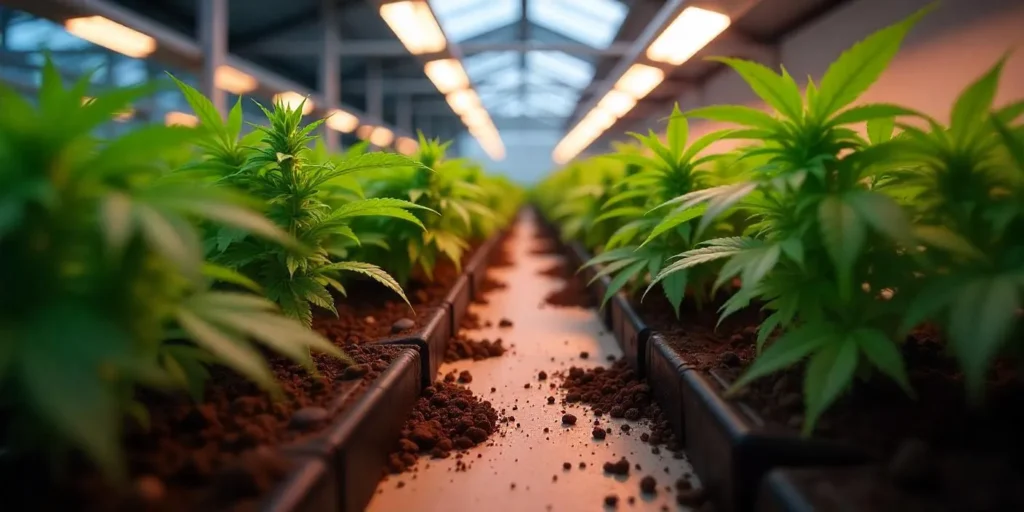 Wurzelschädlinge bei Cannabis Hydroponik in Substratsystemen.