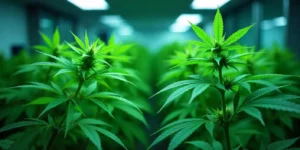 Cannabis-Stecklinge bewurzeln: neutrales Licht zur Orientierung.