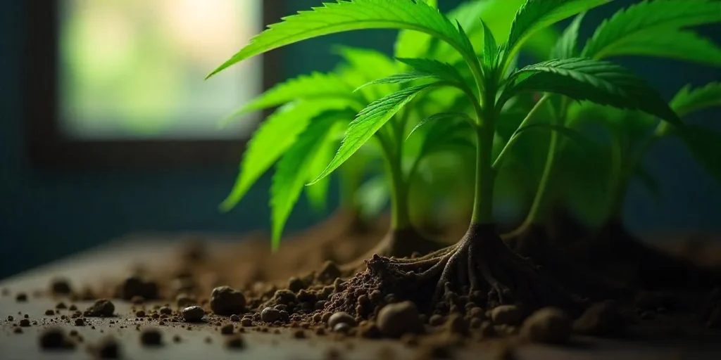Früherkennung ist entscheidend: Wurzelgesundheit bei Cannabis im Fokus zur Behandlung von Wurzelfäule.
